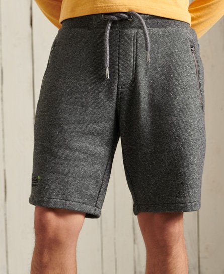 Superdry Men’s Orange Label Classic Shorts Dark Grey / Mid Grey Texture - Size: S