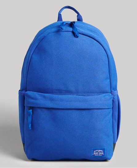 Superdry Unisex Essential Montana Backpack Blue / Mazarine Blue - Size: 1SIZE