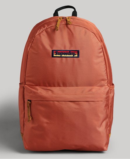 Superdry Women’s Vintage Micro Embroidered Montana Backpack Orange / Burnt Orange - Size: 1SIZE