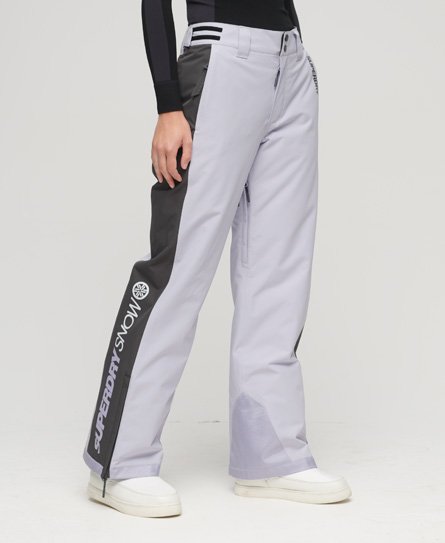 Superdry Women’s Sport Core Ski Trousers Purple / Purple Heather - Size: 8