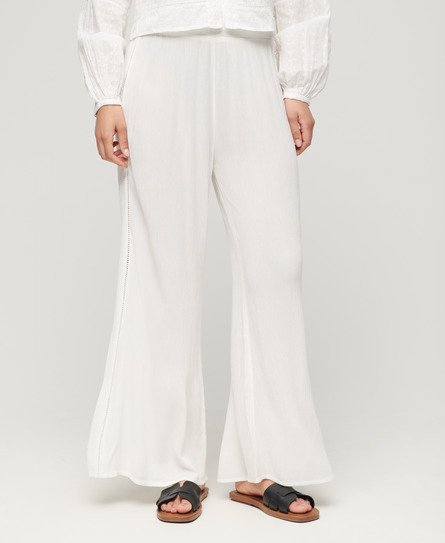 Superdry Women’s Beach Pants White / Off White - Size: 10