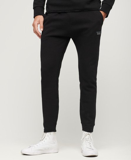 Superdry Men’s Sport Tech Tapered Joggers Black - Size: L