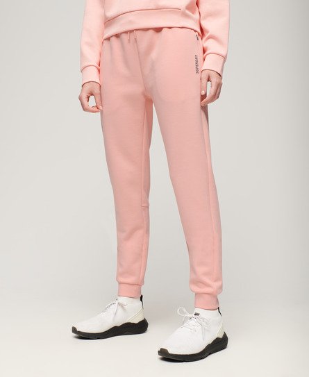 Superdry Women’s Sports Tech Slim Joggers Pink / Peach Pearl Pink - Size: 14