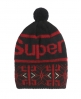 Superdry Logo Fairisle Beanie