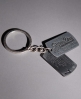 Superdry Mandarin Dogtag keyring