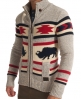 Superdry Bison Zip Through Knit