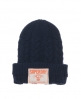 Superdry oversized cable beanie