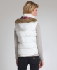 Superdry Fur Hooded Lite Gilet