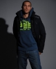 Superdry Vintage Entry Flock hood