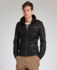 Superdry Veste en cuir Brad