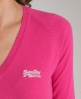 Superdry Klassieke gebreide trui met V-hals