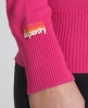 Superdry Klassieke gebreide trui met V-hals