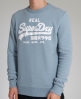 Superdry Top à col rond Preppy Vintage