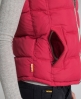 Superdry Leichte Weste mit Fellkapuze