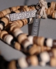 Superdry 4 Strand Wood bracelet