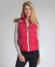 Superdry Leichte Weste mit Fellkapuze