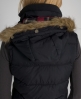 Superdry Fur Hooded Lite Gilet