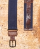 Superdry Ceinture en cuir et sangle