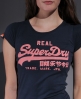 Superdry T-shirt marquage Vintage