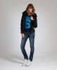 Superdry Veste windcheater polaire à capuche