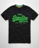 Superdry T-shirt Vintage Jet Black