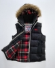 Superdry Fur Hooded Lite Gilet