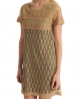 Angeleye Gold Lace Dress