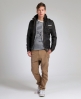 Superdry Veste en cuir Brad