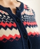 Superdry Cotton Fairisle Cardigan