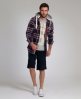 Superdry Chemise à capuche Lumberjack
