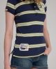 Superdry Polo triple rayure Heritage