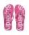 rose fluo/blanc