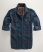 turquoise flammé Superdry Chemise en sergé Lumberjack