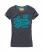 MIDNIGHT MARL Superdry Warrior Flock T-shirt