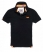 BLACK/FLURO ORANGE Superdry Classic Pique Polo