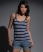 FRENCH NAVY/CREAM STRIPE Superdry Sloppy Tank top