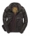 BROWN/WHITE Superdry Brad Leather Jacket