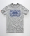 CHINÉ GRIS Superdry T-shirt marquage métallisé