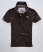 MARRON Superdry Polo classique maille piquée