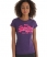 POLO PURPLE MARL/FLURO PINK Superdry Vintage T-shirt