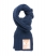 dull dark navy