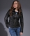 BROWN Superdry Ramona Leather Jacket