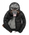 black/grey marl/orange