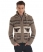 BIG BLEND BROWNS Superdry Big Zip Buffalo Knit