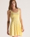 aspen yellow/cream stripe