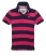 imperial navy/electric pink Superdry Hoopstripe Polo-Shirt