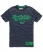 NAVY MARL Superdry Tokyo Brand T-shirt