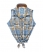 TIN TOE BLUE Superdry Twill Trailer Tie blouse