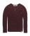 BURGUNDY Superdry Heritage Grandad Top