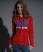 RICH RED Superdry Kobe Phys Ed zip hood